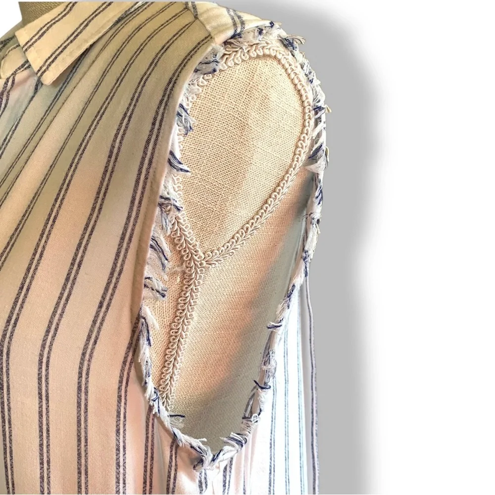 A LOVES A | Sleeveless Shirt Dress Size S - Picture 3 of 9